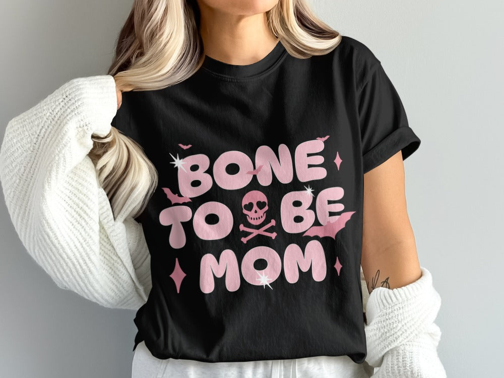 Funny Halloween Mom Spooky Mama Skeleton Mommy T-Shirt