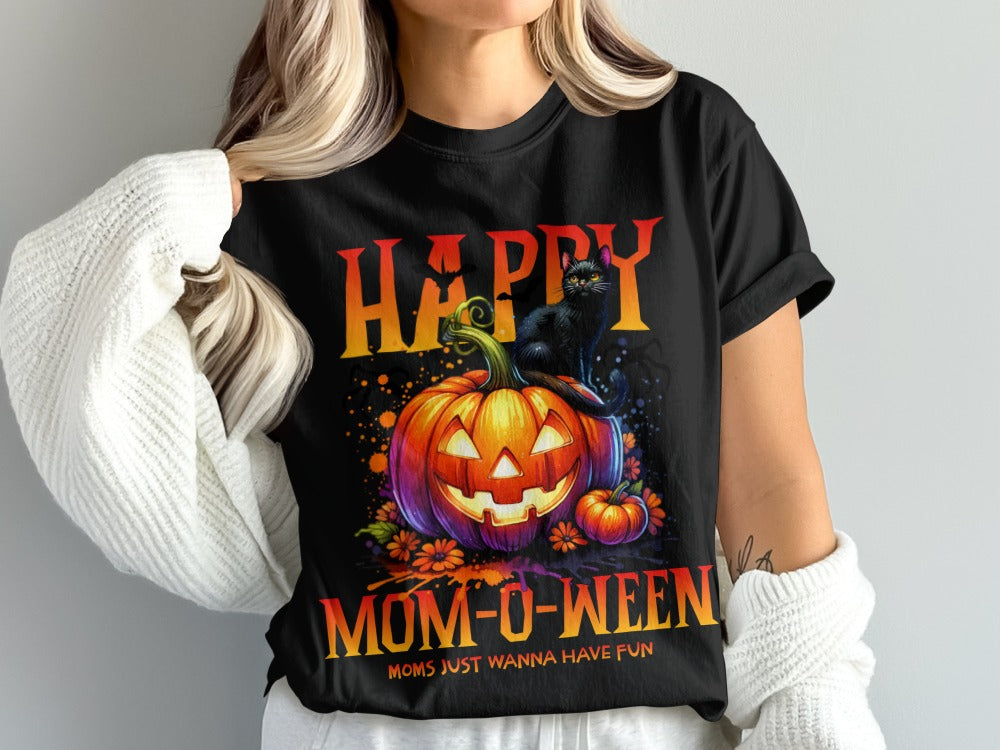 Funny Halloween Mom Spooky Mama Skeleton Mommy T-Shirt