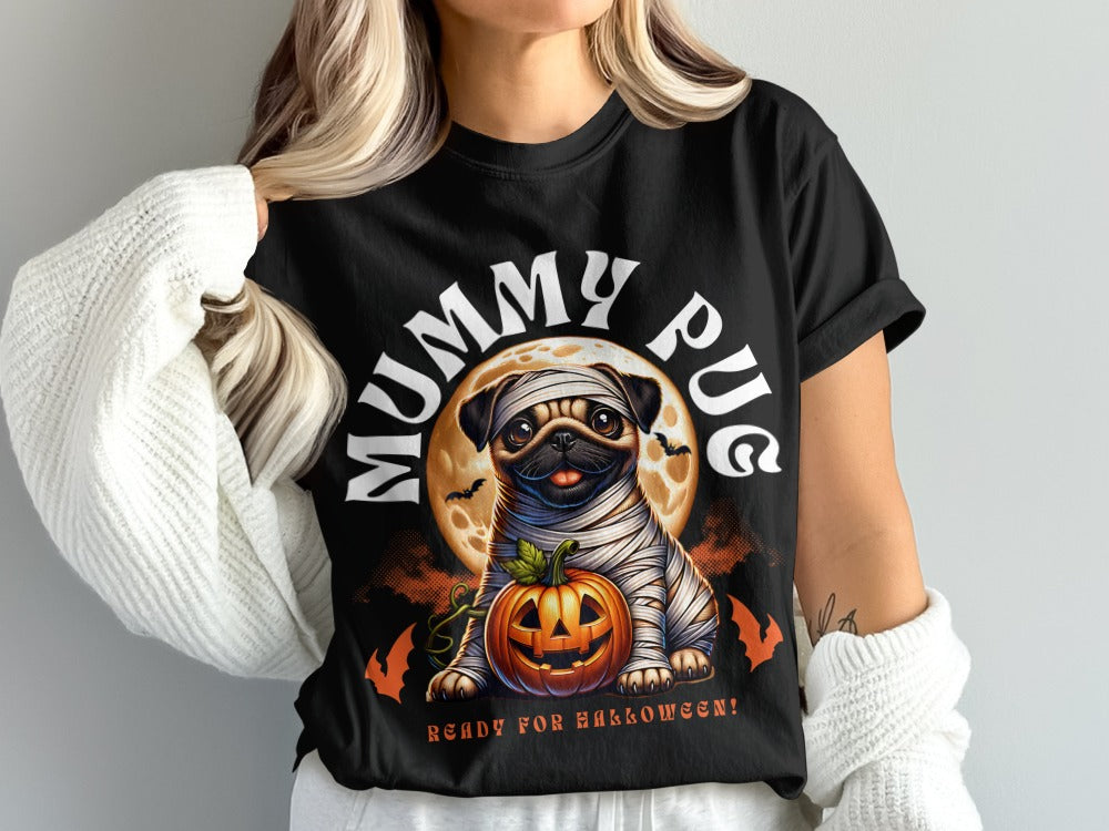 Funny Halloween Mom Spooky Mama Skeleton Mommy T-Shirt