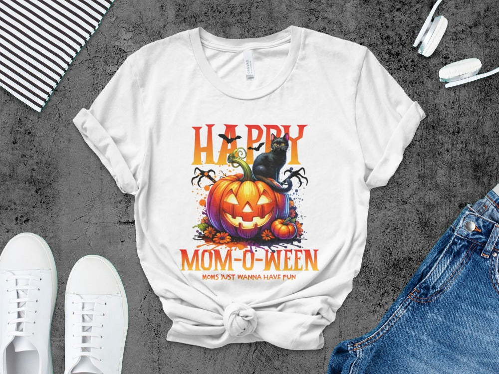 Funny Halloween Mom Spooky Mama Skeleton Mommy T-Shirt