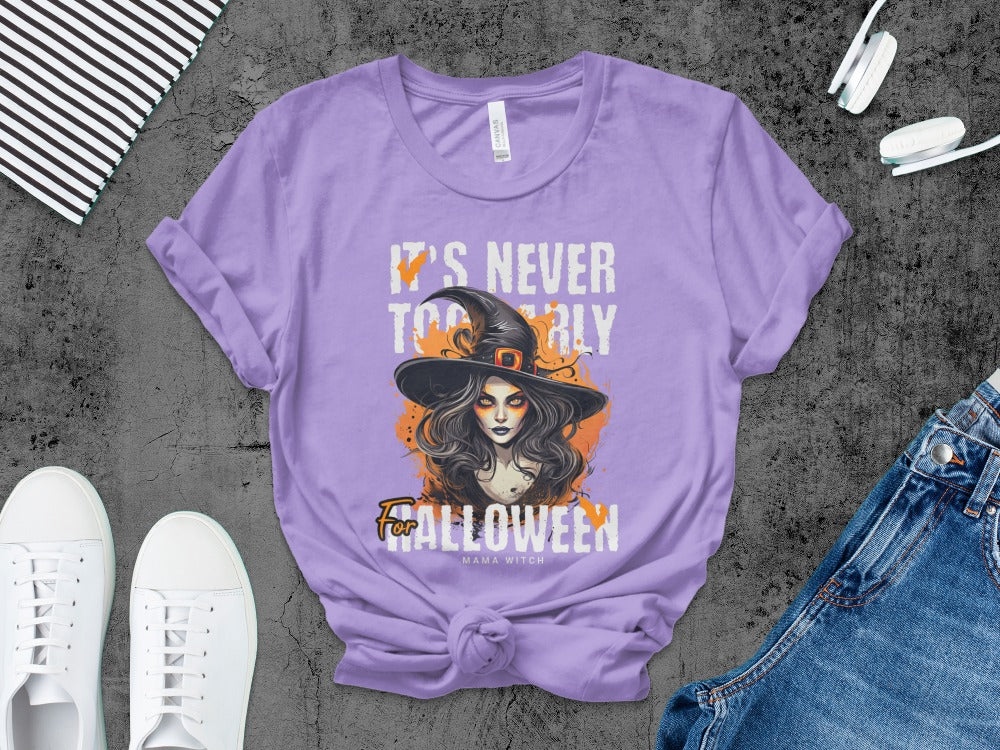 Funny Halloween Mom Spooky Mama Skeleton Mommy T-Shirt