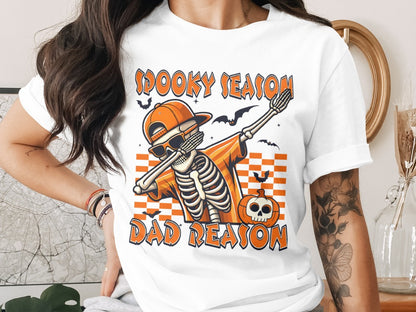 Ghoul Dad Funny Halloween Daddy Ghost Papa Pumpkin Spooky Season T-Shirt
