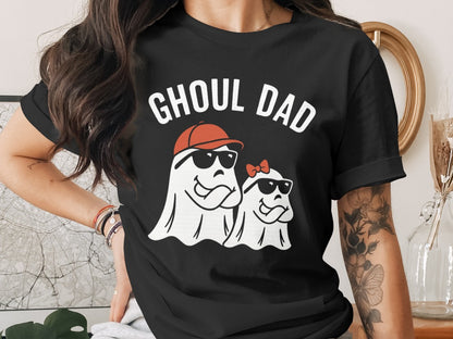 Ghoul Dad Unisex Garment-Dyed T-Shirt | Halloween Funny Shirt, Halloween Daddy Ghost Papa Pumpkin Spooky Season