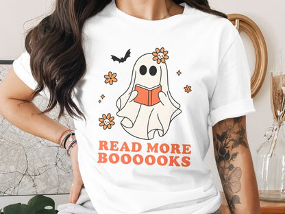 Halloween Spooky Teacher Ghost School Teachers Costume Classrooms T-Shirt