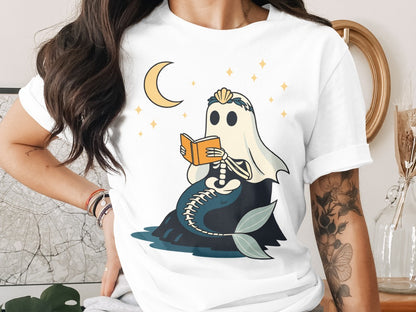 Halloween Spooky Teacher Ghost School Teachers Costume Classrooms T-Shirt