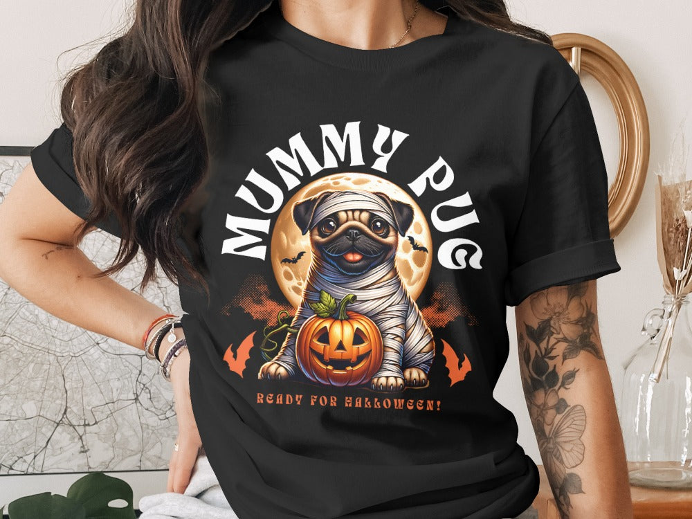 Funny Halloween Mom Spooky Mama Skeleton Mommy T-Shirt