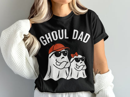 Ghoul Dad Unisex Garment-Dyed T-Shirt | Halloween Funny Shirt, Halloween Daddy Ghost Papa Pumpkin Spooky Season
