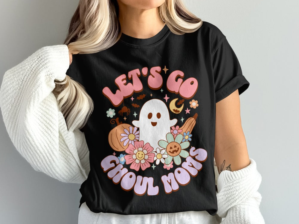 Funny Halloween Mom Spooky Mama Skeleton Mommy T-Shirt