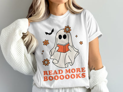 Halloween Spooky Teacher Ghost School Teachers Costume Classrooms T-Shirt