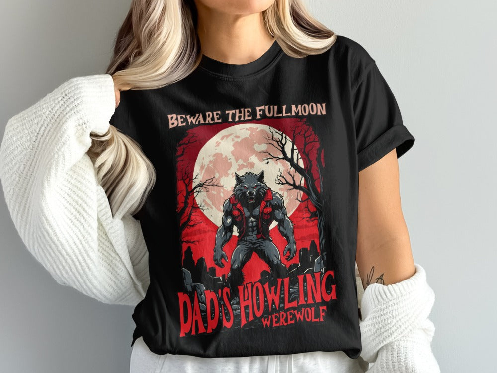 Ghoul Dad Funny Halloween Daddy Ghost Papa Pumpkin Spooky Season T-Shirt