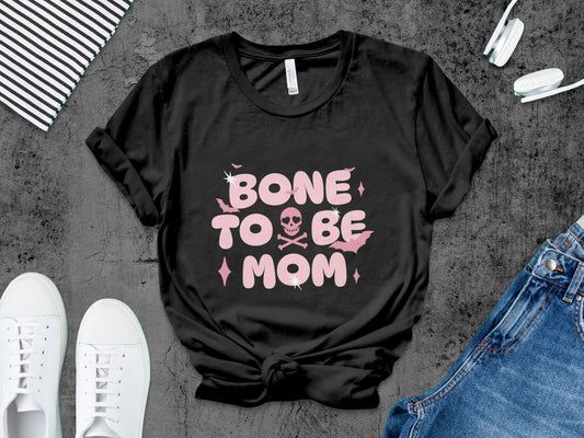 Funny Halloween Mom Spooky Mama Skeleton Mommy T-Shirt