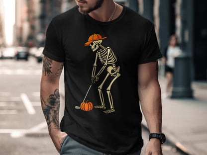 Ghoul Dad Funny Halloween Daddy Ghost Papa Pumpkin Spooky Season T-Shirt