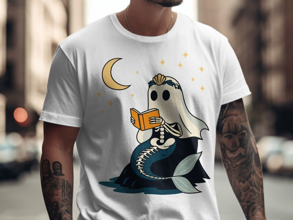 Halloween Spooky Teacher Ghost School Teachers Costume Classrooms T-Shirt