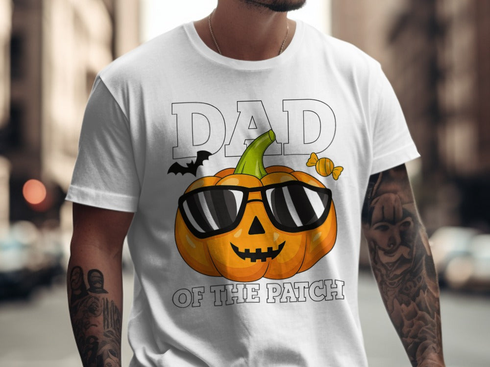 Ghoul Dad Funny Halloween Daddy Ghost Papa Pumpkin Spooky Season T-Shirt