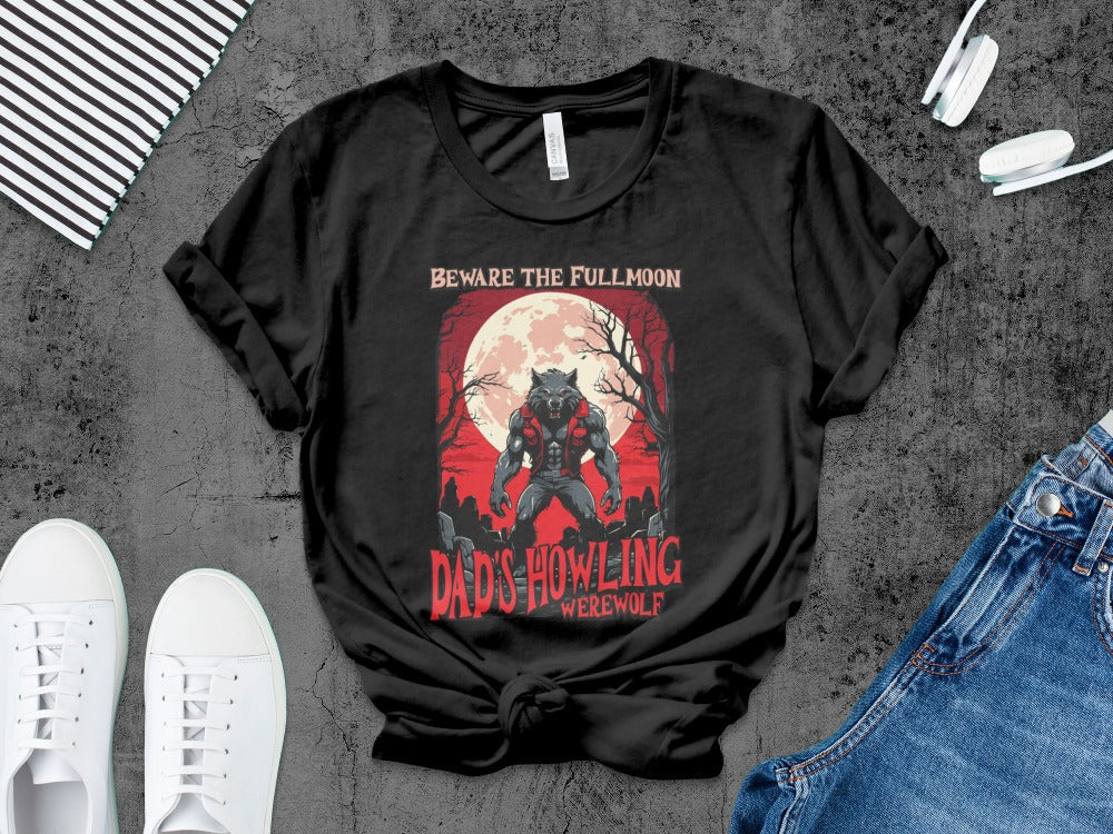 Ghoul Dad Funny Halloween Daddy Ghost Papa Pumpkin Spooky Season T-Shirt