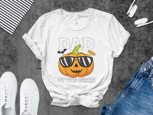 Ghoul Dad Funny Halloween Daddy Ghost Papa Pumpkin Spooky Season T-Shirt