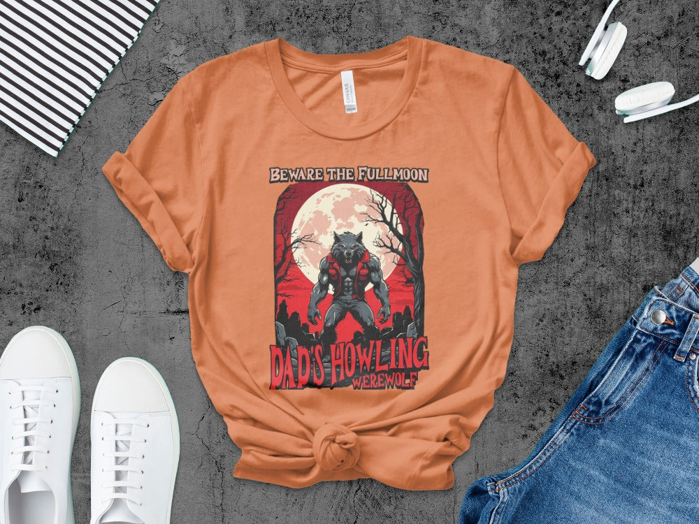 Ghoul Dad Funny Halloween Daddy Ghost Papa Pumpkin Spooky Season T-Shirt