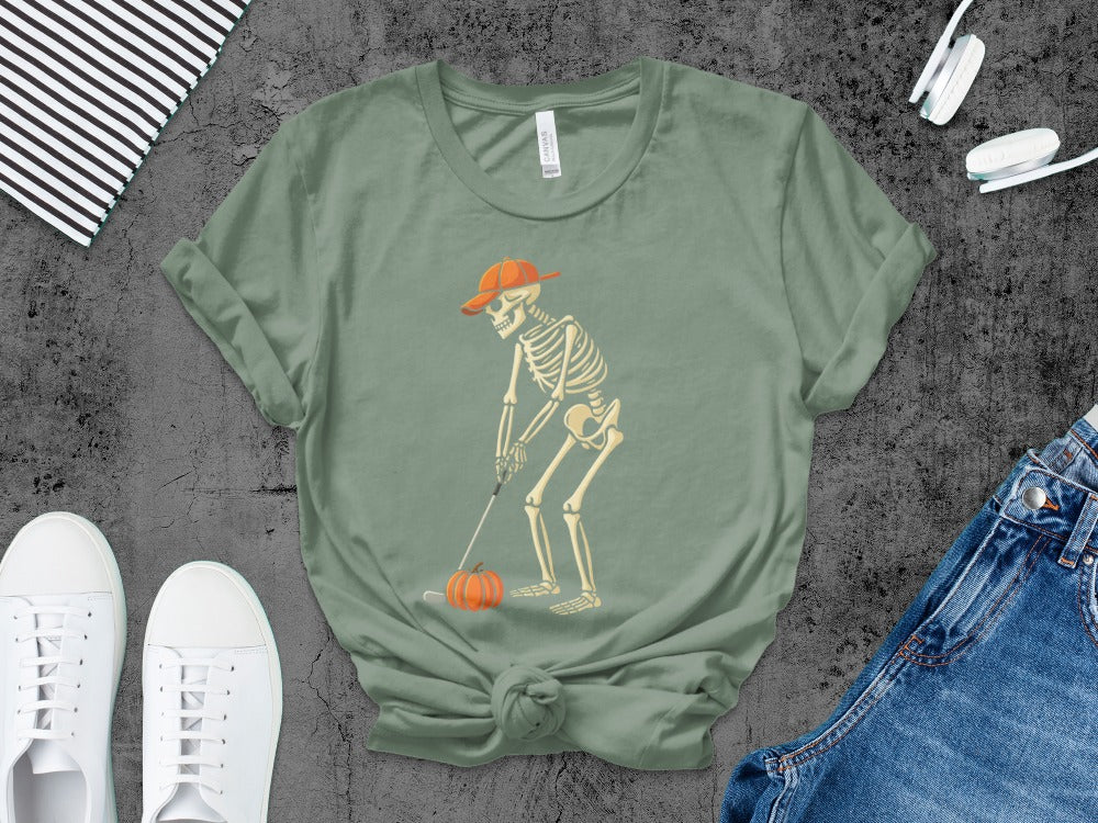Ghoul Dad Funny Halloween Daddy Ghost Papa Pumpkin Spooky Season T-Shirt