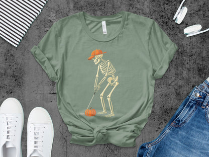 Ghoul Dad Funny Halloween Daddy Ghost Papa Pumpkin Spooky Season T-Shirt