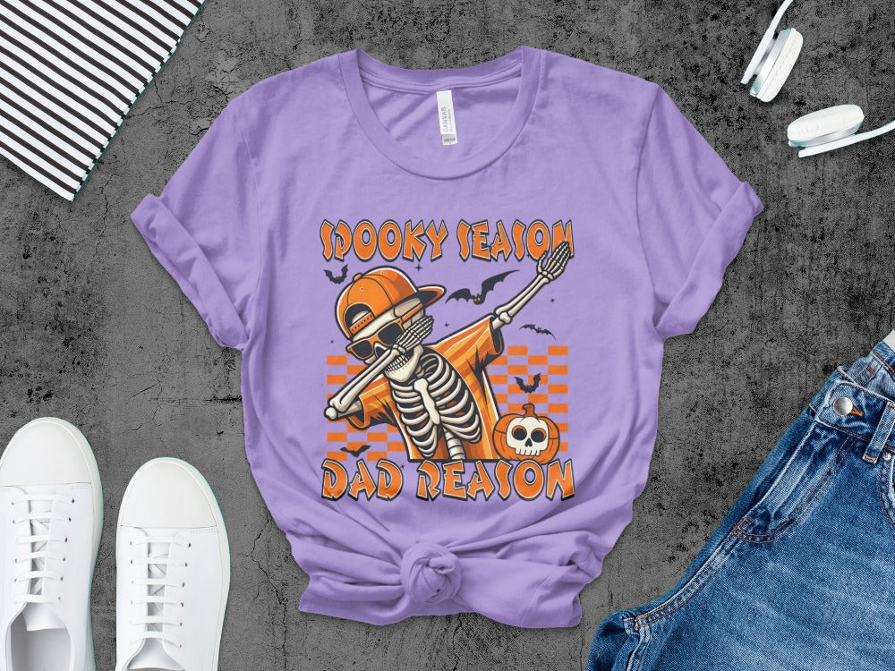 Ghoul Dad Funny Halloween Daddy Ghost Papa Pumpkin Spooky Season T-Shirt
