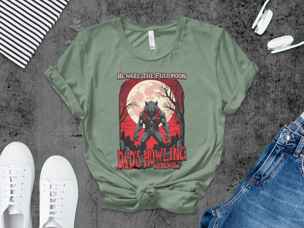 Ghoul Dad Funny Halloween Daddy Ghost Papa Pumpkin Spooky Season T-Shirt